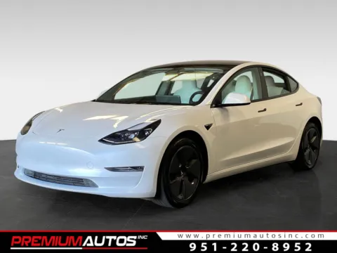 White 2023 Tesla Model 3 for sale in Norco, CA