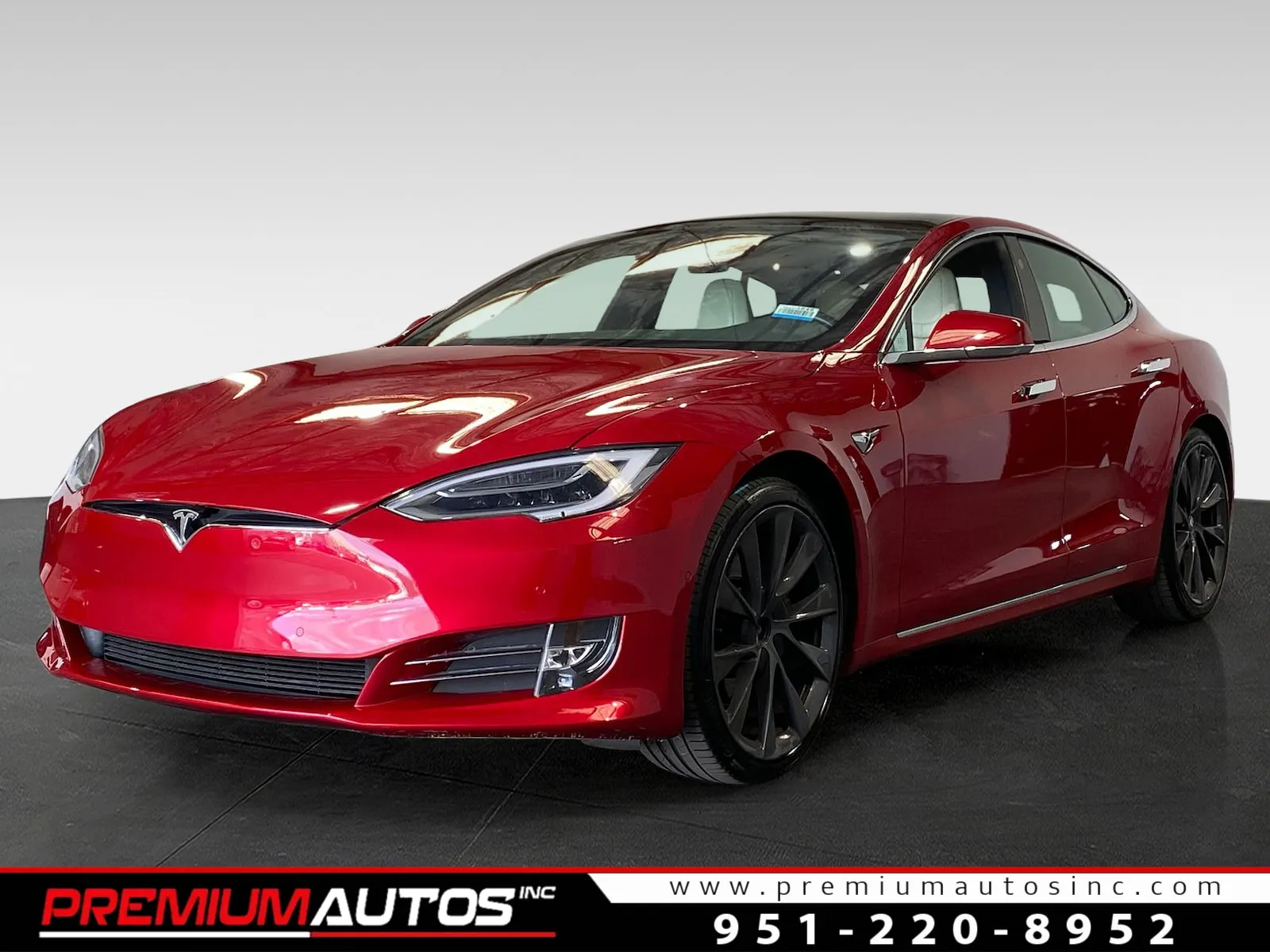 Red 2019 Tesla Model S for sale in Norco, CA