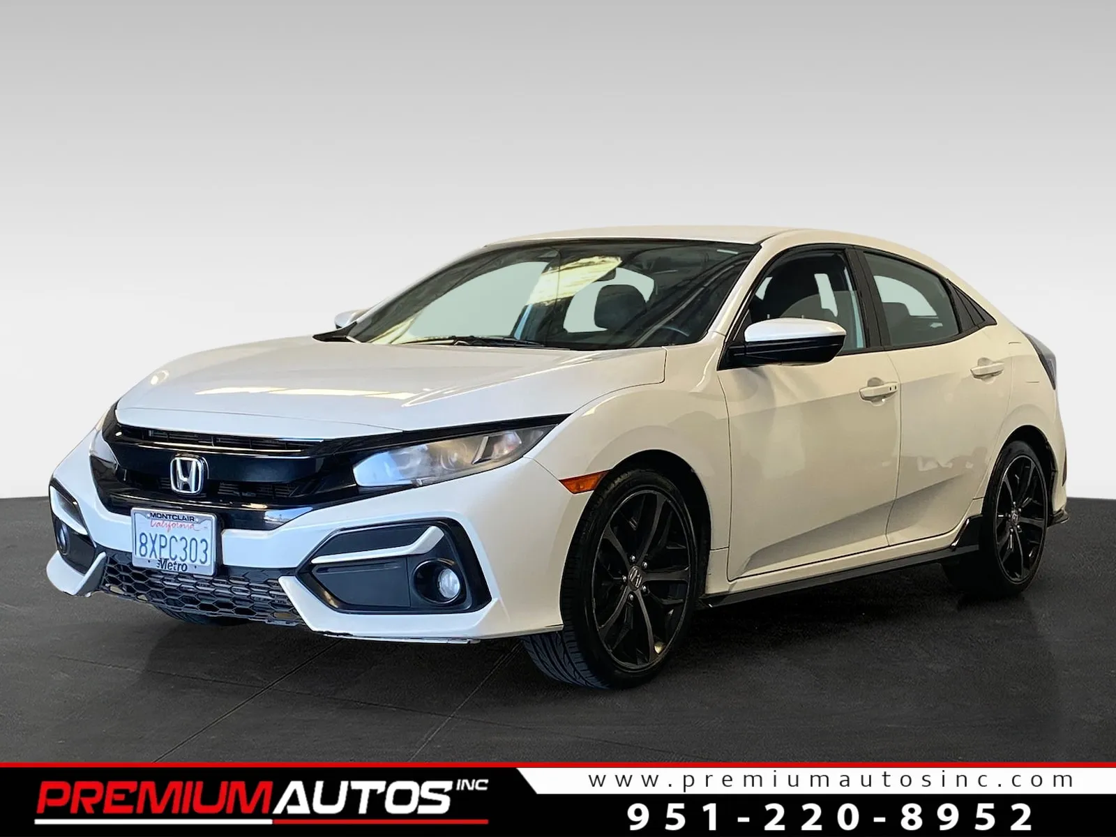 White 2021 Honda Civic Sport for sale in Norco, CA