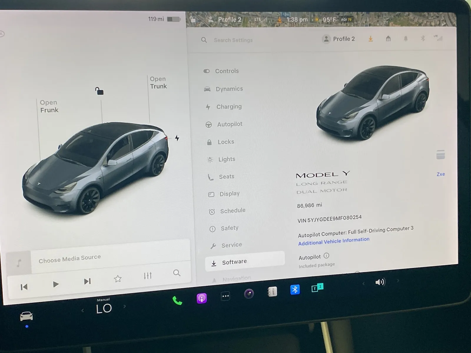 Photos of 2021 Tesla Model Y Long Range for sale in Norco, CA at Premium Autos - Norco