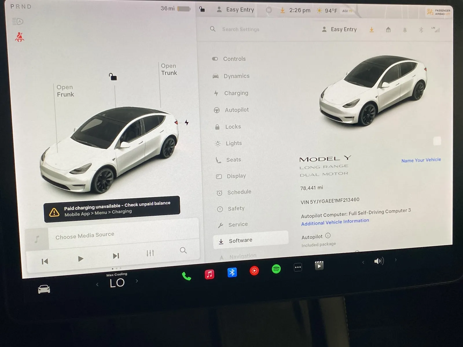 Photos of 2021 Tesla Model Y Long Range for sale in Norco, CA at Premium Autos - Norco