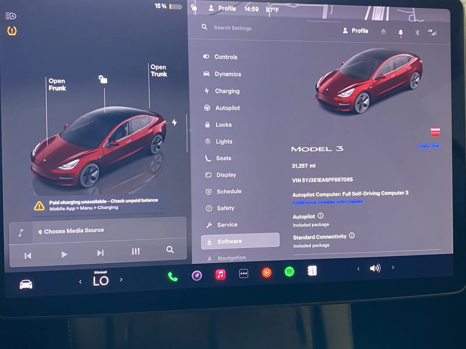 Photos of 2023 Tesla Model 3 for sale in Norco, CA at Premium Autos - Norco