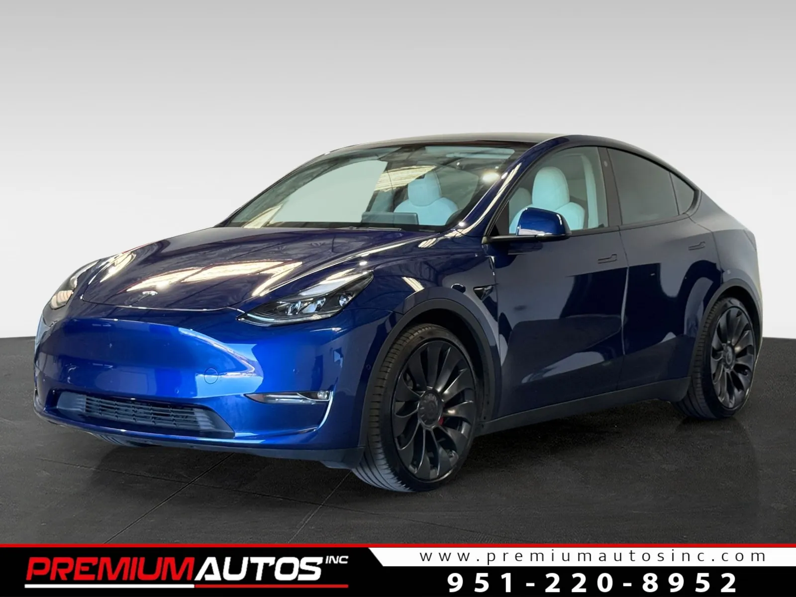 Blue 2022 Tesla Model Y Performance for sale in Norco, CA