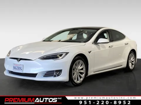 White 2018 Tesla Model S 75D for sale in Norco, CA