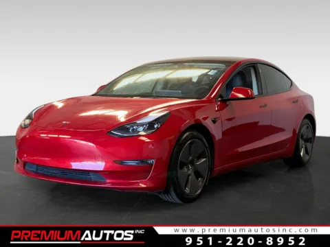 Red 2022 Tesla Model 3 Long Range for sale in Norco, CA