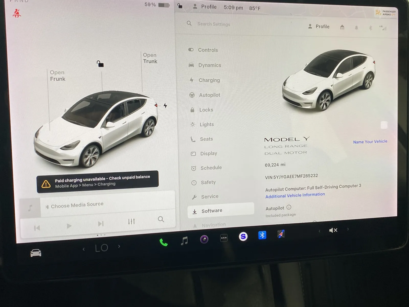 Another view of 2021 Tesla Model Y Long Range for sale in Norco, CA at Premium Autos - Norco