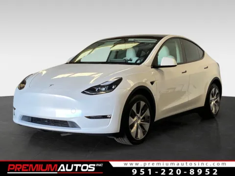 White 2023 Tesla Model Y LONG RANGE for sale in Norco, CA