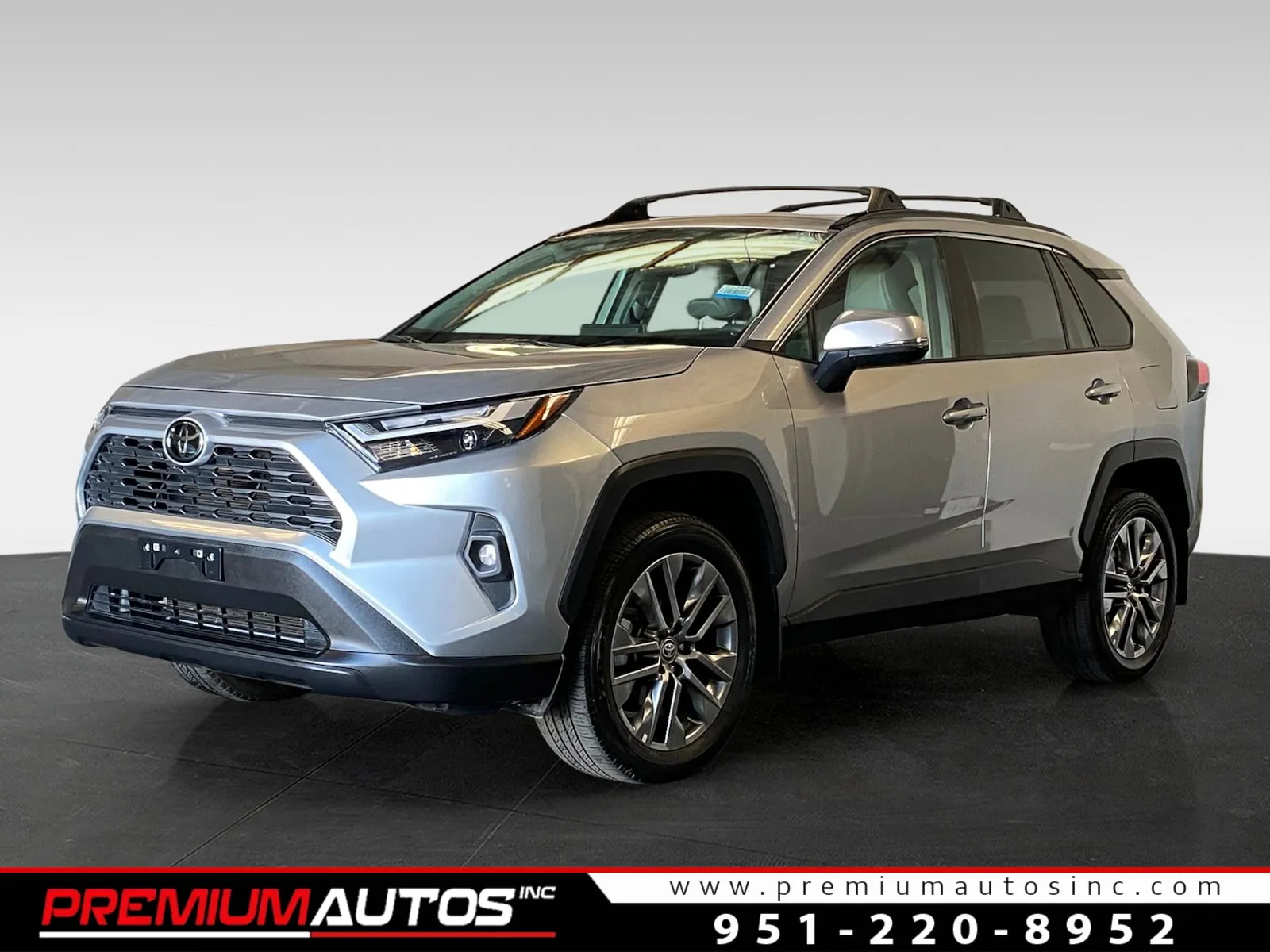 Silver 2023 Toyota RAV4 XLE Premium for sale in Norco, CA