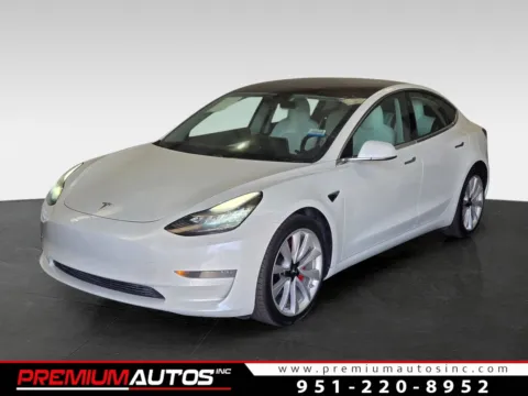 Gray 2020 Tesla Model 3 Long Range for sale in Norco, CA