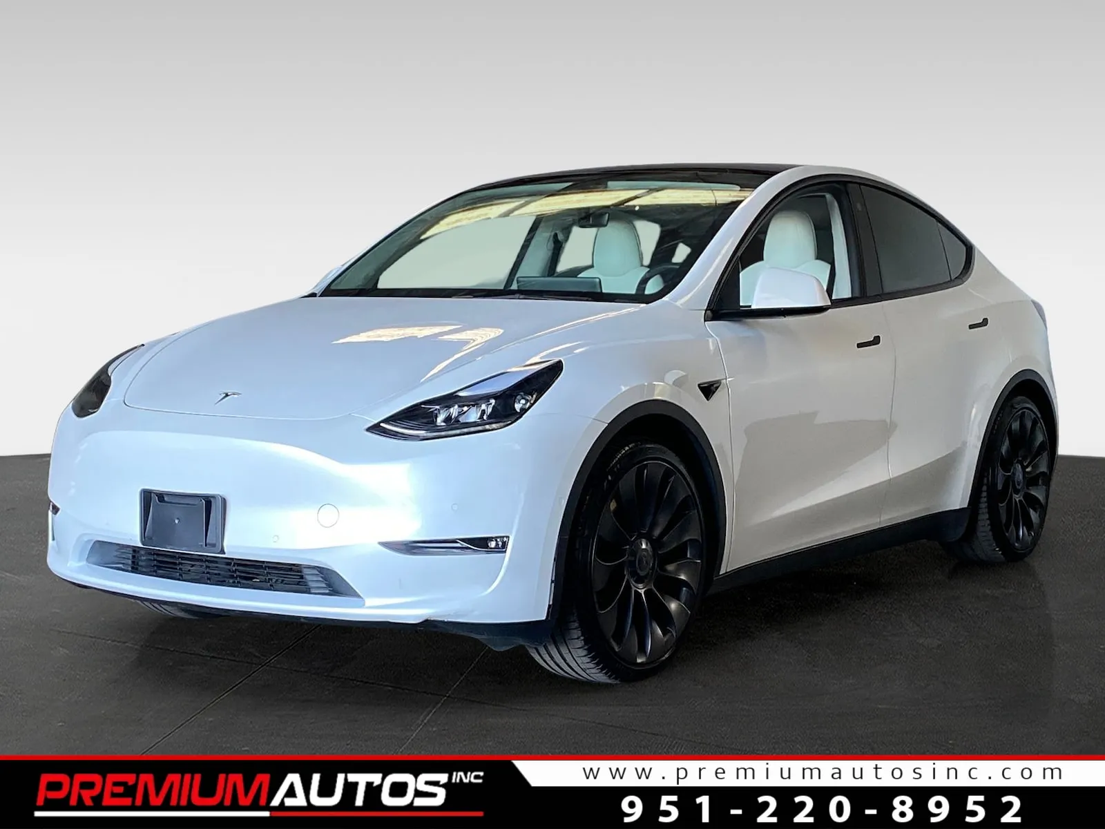 White 2022 Tesla Model Y Performance for sale in Norco, CA