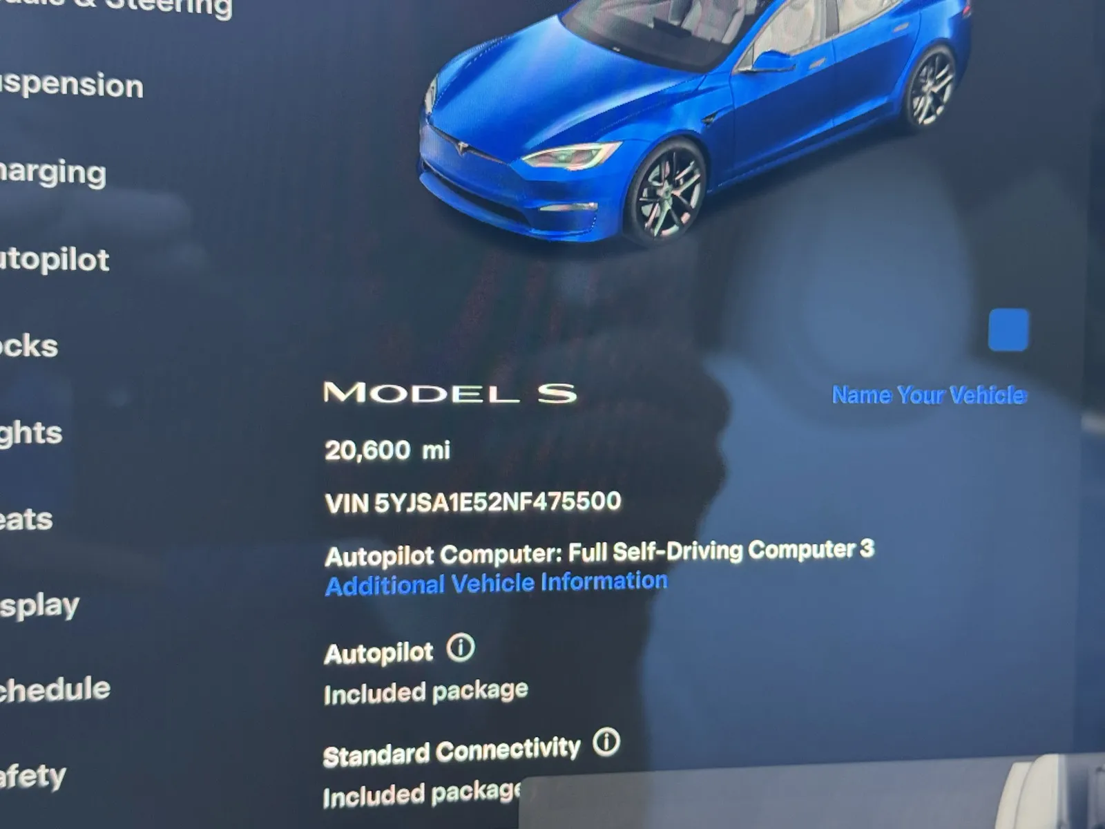 Another view of 2022 Tesla Model S for sale in Norco, CA at Premium Autos - Norco