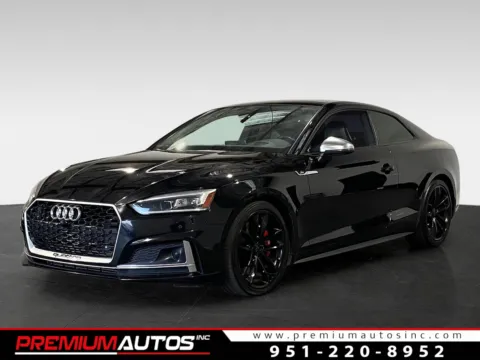 Black 2018 Audi S5 3.0T quattro Prestige for sale in Norco, CA