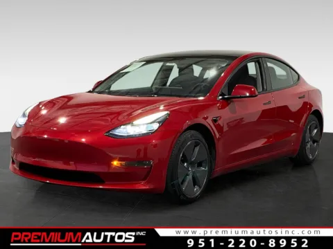 Red 2023 Tesla Model 3 for sale in Norco, CA