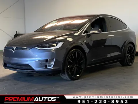 Gray 2018 Tesla Model X for sale in Norco, CA