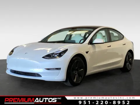 White 2022 Tesla Model 3 for sale in Norco, CA