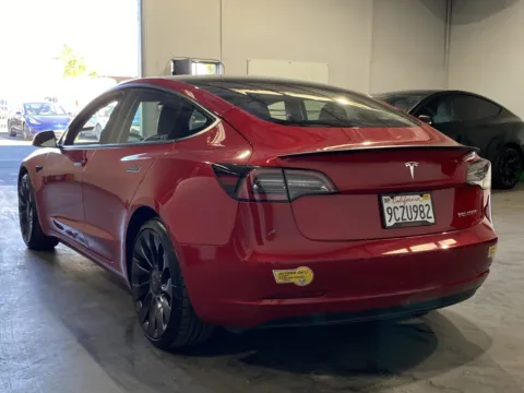 Photos of 2022 Tesla Model 3 Performance for sale in Norco, CA at Premium Autos - Norco