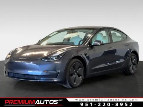 Gray 2022 Tesla Model 3 for sale in Norco, CA