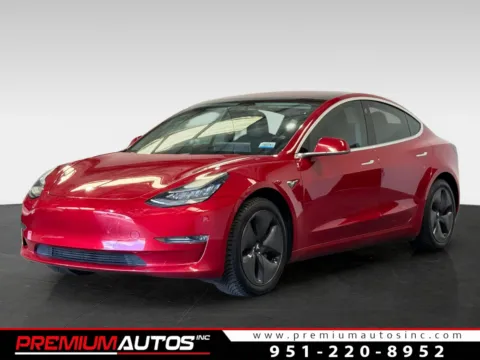 Red 2018 Tesla Model 3 Long Range for sale in Norco, CA