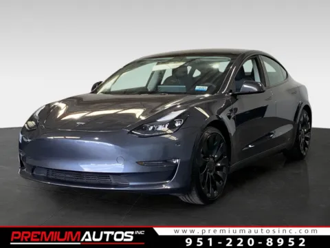 Silver 2023 Tesla Model 3 Performance for sale in Norco, CA