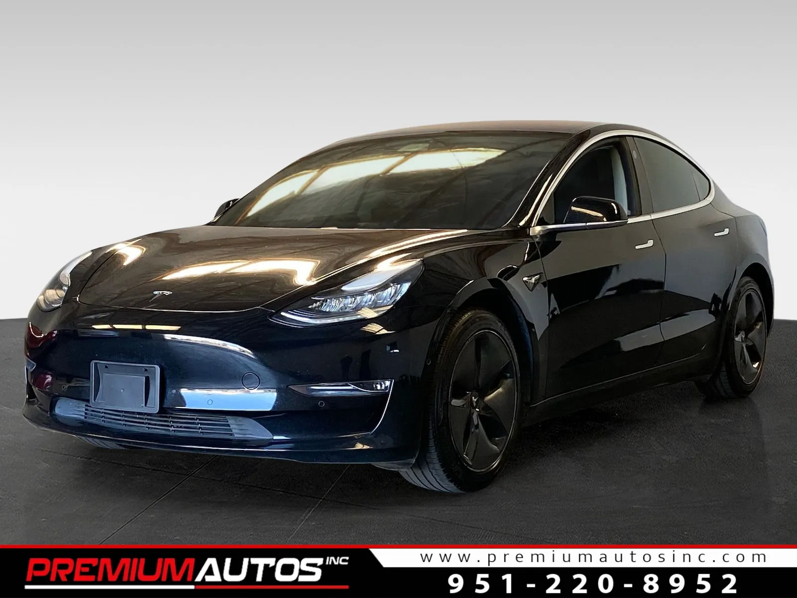 Black 2018 Tesla Model 3 LONG RANGE for sale in Norco, CA