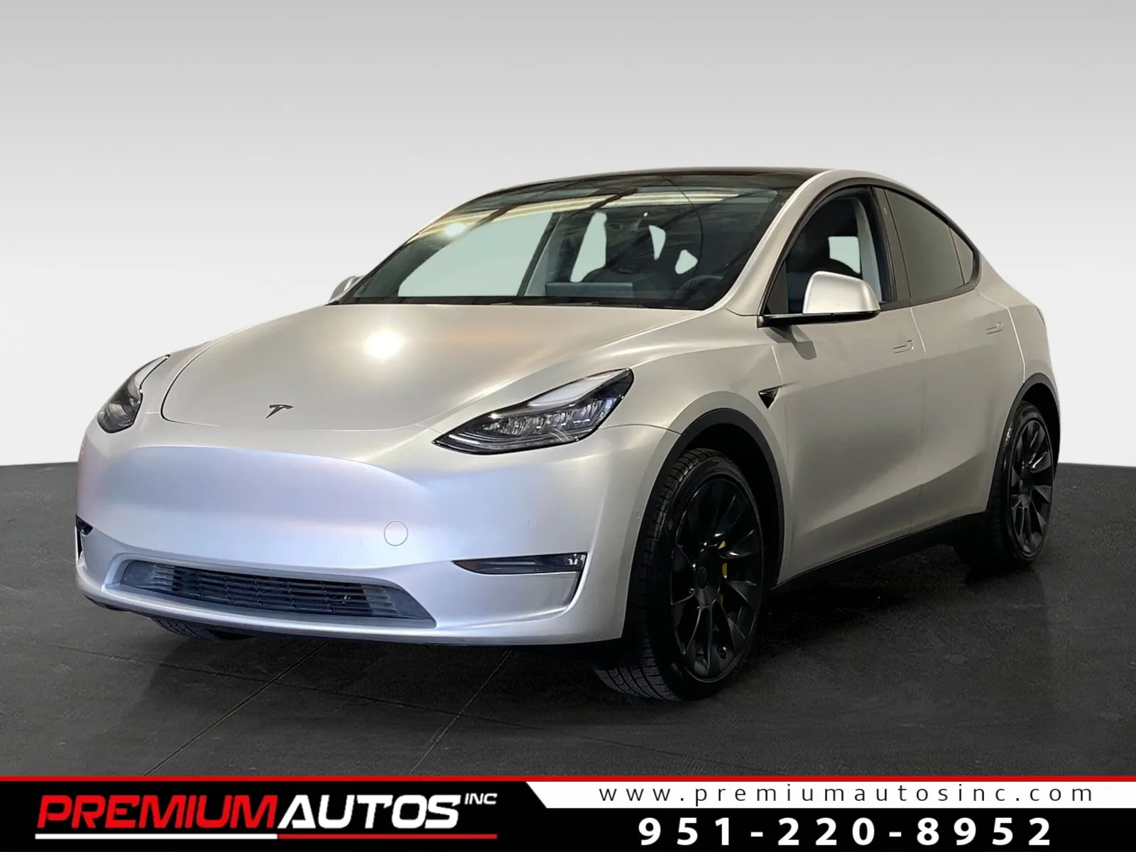 Silver 2020 Tesla Model Y Long Range for sale in Norco, CA