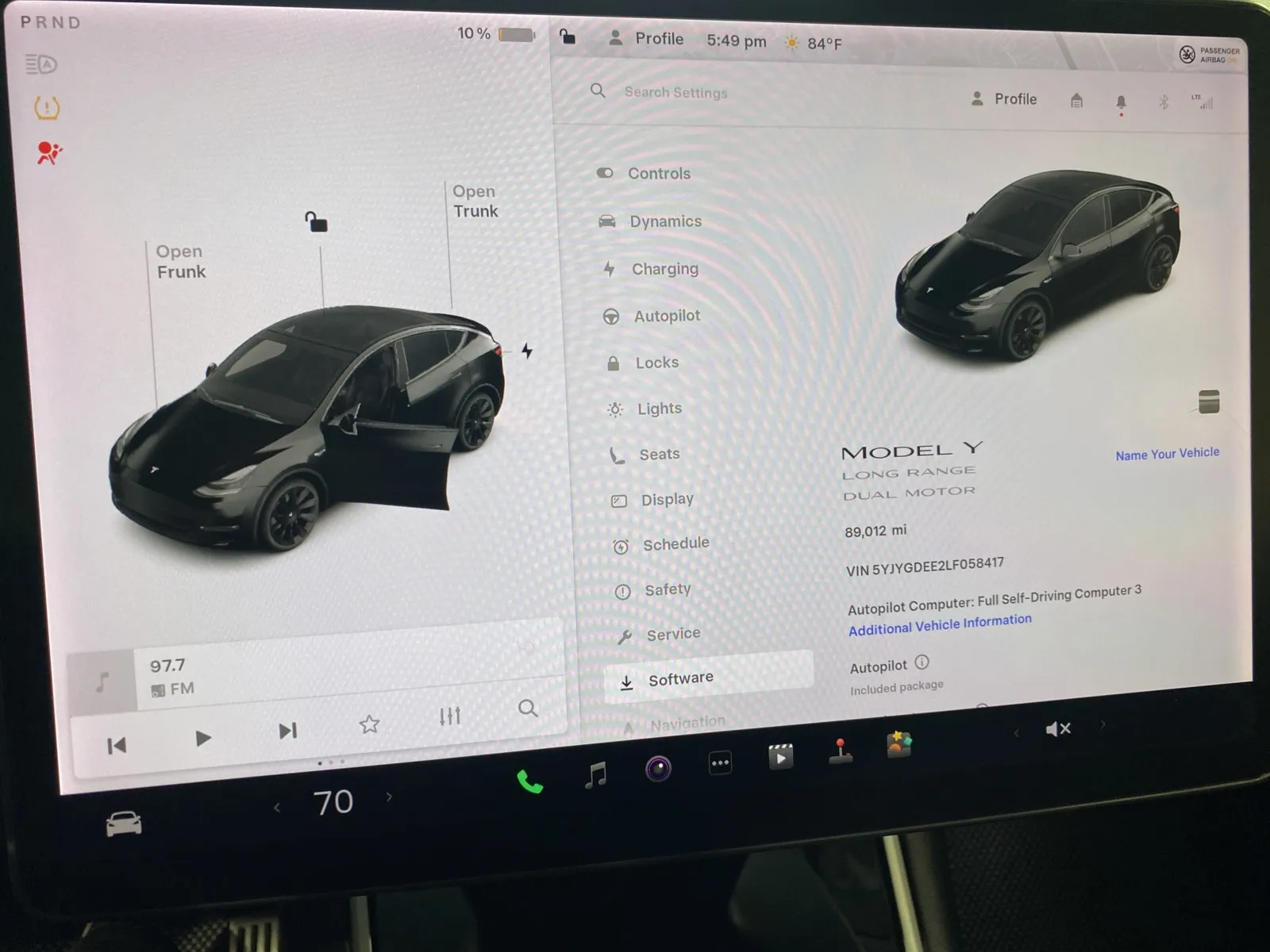 Photos of 2020 Tesla Model Y Long Range for sale in Norco, CA at Premium Autos - Norco