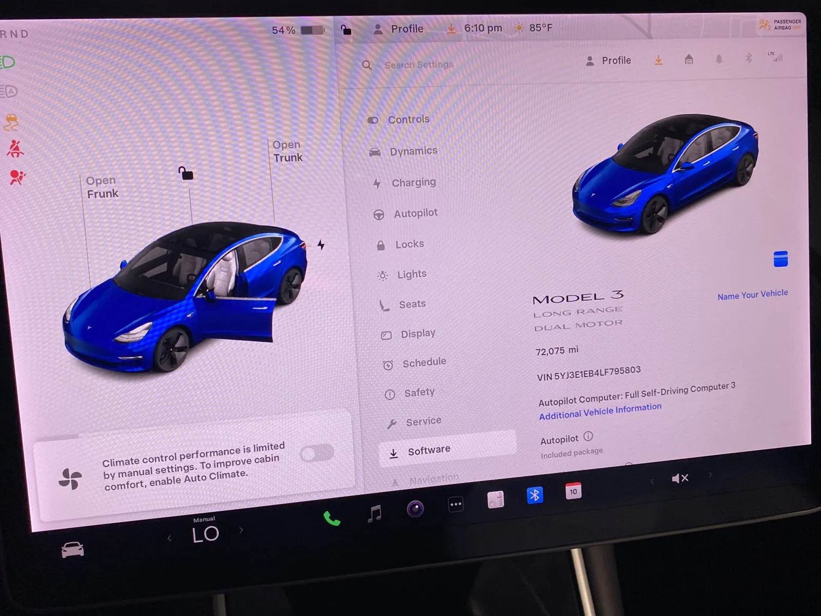 Photos of 2020 Tesla Model 3 Long Range for sale in Norco, CA at Premium Autos - Norco