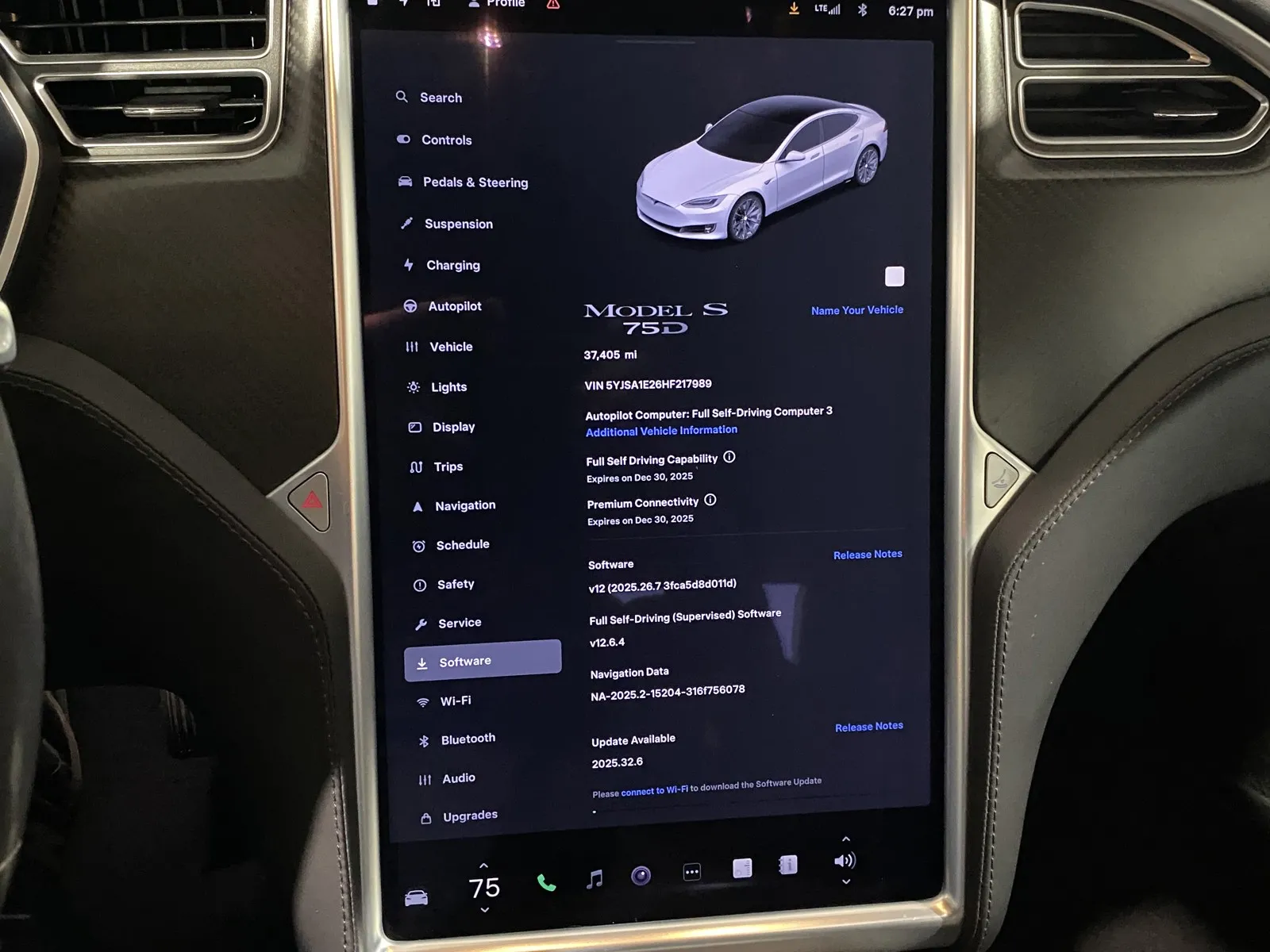 Photos of 2017 Tesla Model S 75D for sale in Norco, CA at Premium Autos - Norco