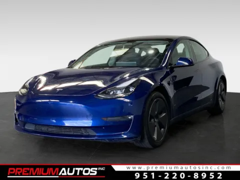 Blue 2022 Tesla Model 3 Long Range for sale in Norco, CA