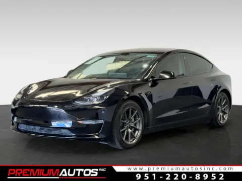 Black 2021 Tesla Model 3 Standard Range Plus for sale in Norco, CA