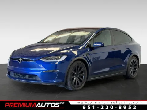 Blue 2023 Tesla Model X for sale in Norco, CA