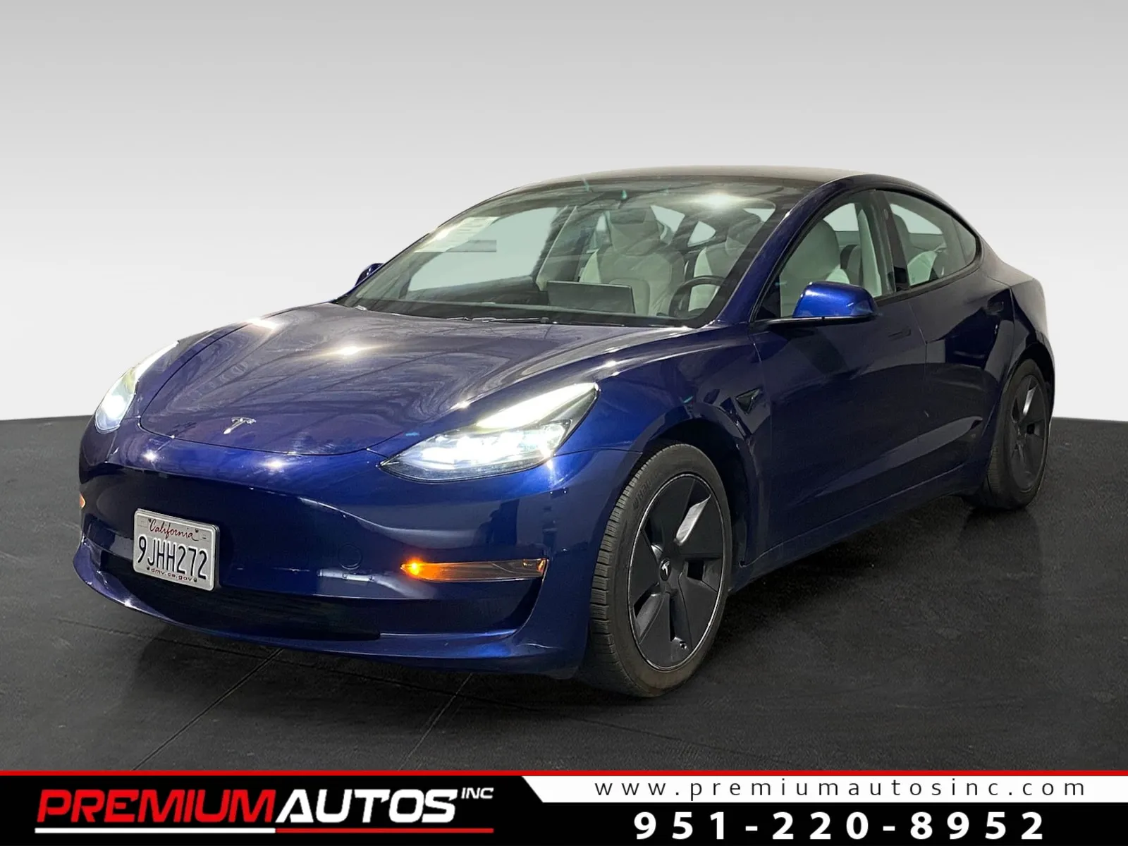 Blue 2023 Tesla Model 3 for sale in Norco, CA