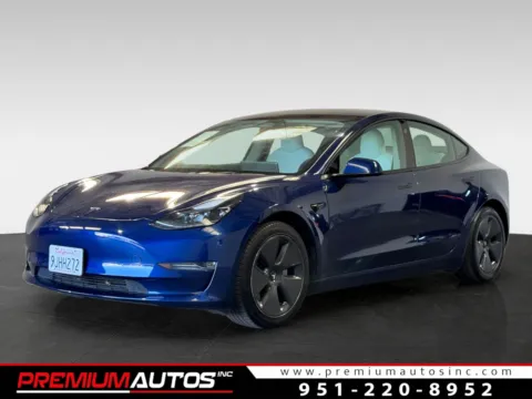 Blue 2023 Tesla Model 3 for sale in Norco, CA