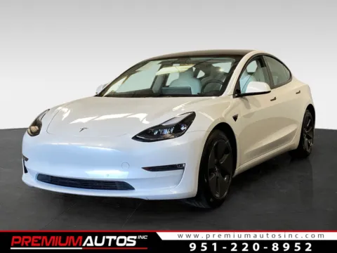 White 2022 Tesla Model 3 for sale in Norco, CA