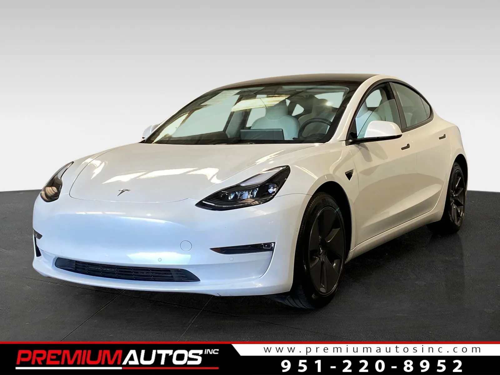 White 2022 Tesla Model 3 for sale in Norco, CA