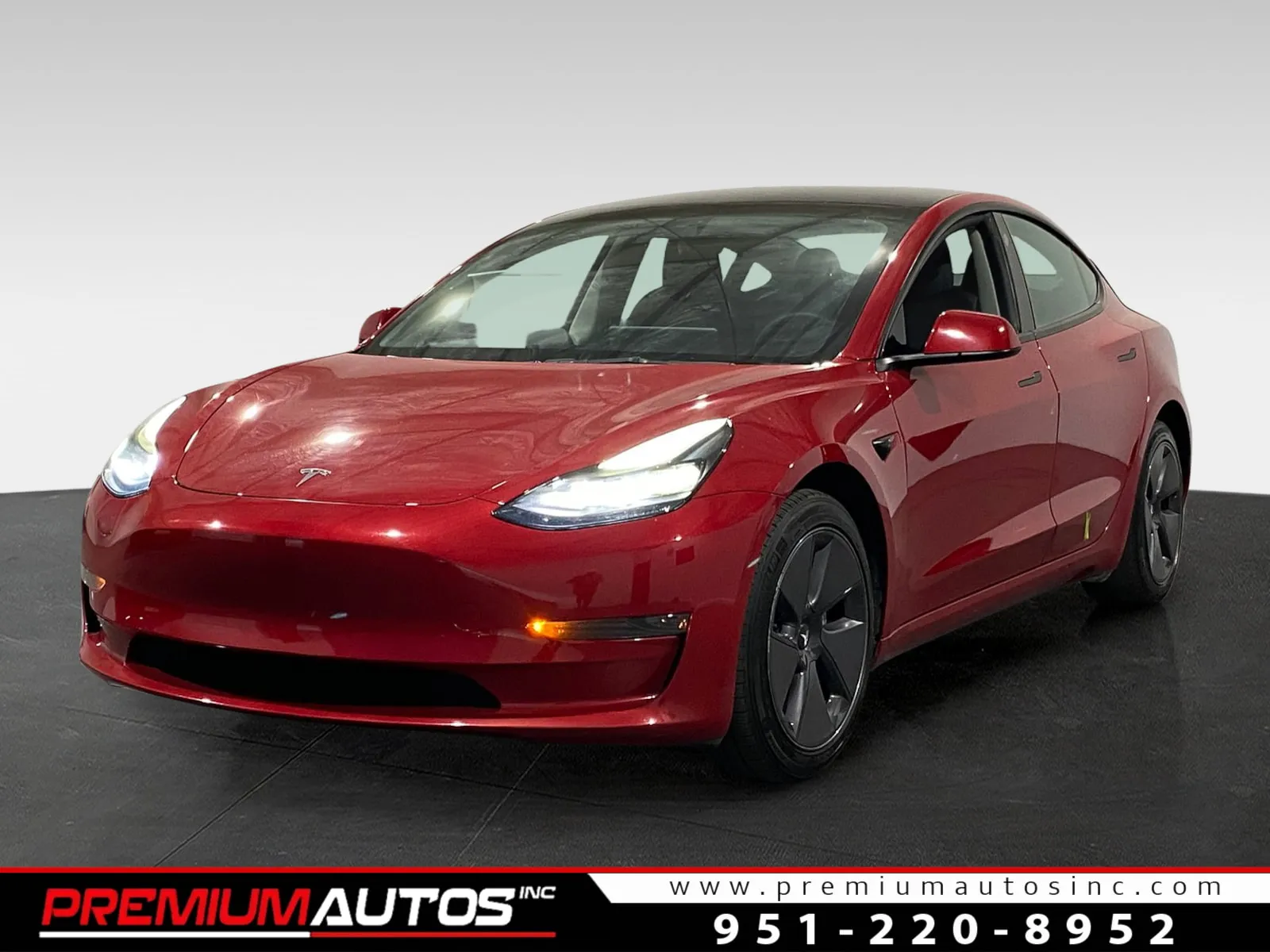 Red 2023 Tesla Model 3 for sale in Norco, CA