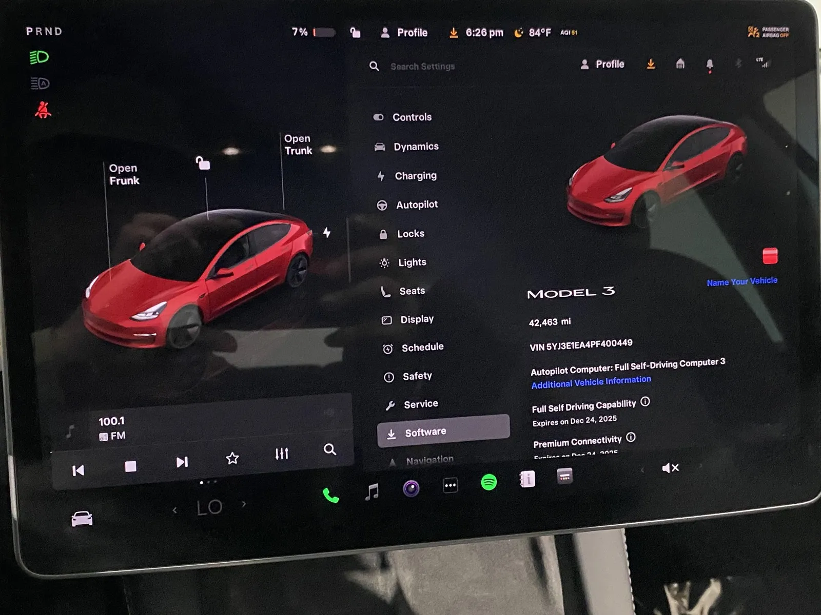 Photos of 2023 Tesla Model 3 for sale in Norco, CA at Premium Autos - Norco