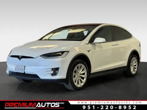 Red 2021 Tesla Model X Long Range Plus for sale in Norco, CA