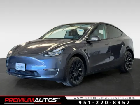 Silver 2020 Tesla Model Y Long Range for sale in Norco, CA