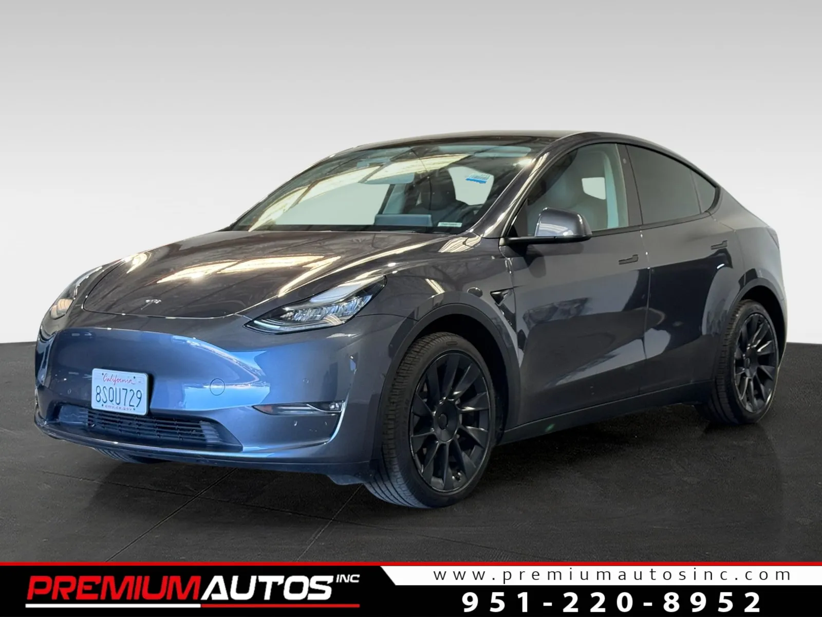 Silver 2020 Tesla Model Y Long Range for sale in Norco, CA