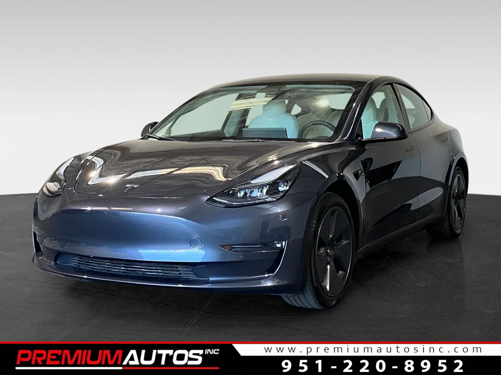 Gray 2022 Tesla Model 3 Long Range for sale in Norco, CA