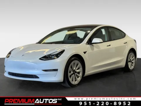 White 2023 Tesla Model 3 for sale in Norco, CA