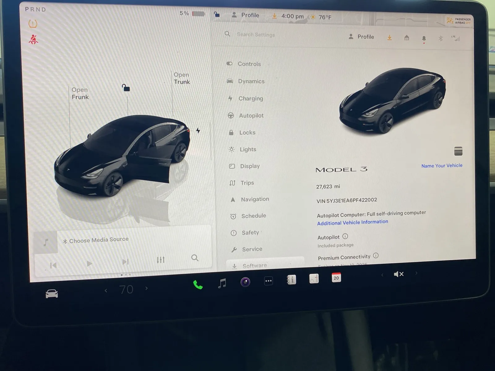 Photos of 2023 Tesla Model 3 for sale in Norco, CA at Premium Autos - Norco