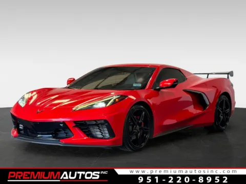 Red 2022 Chevrolet Corvette Stingray 2LT for sale in Norco, CA