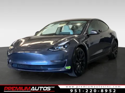 Gray 2023 Tesla Model 3 for sale in Norco, CA
