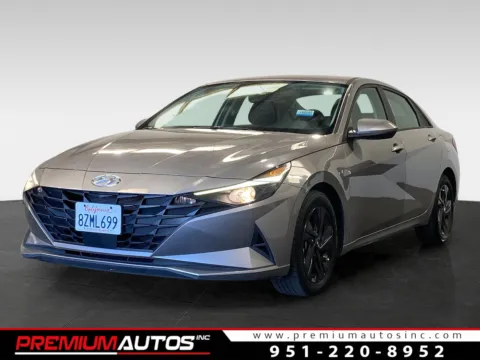 Gray 2022 Hyundai ELANTRA SEL for sale in Norco, CA