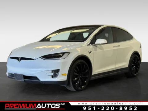 White 2018 Tesla Model X 75D for sale in Norco, CA
