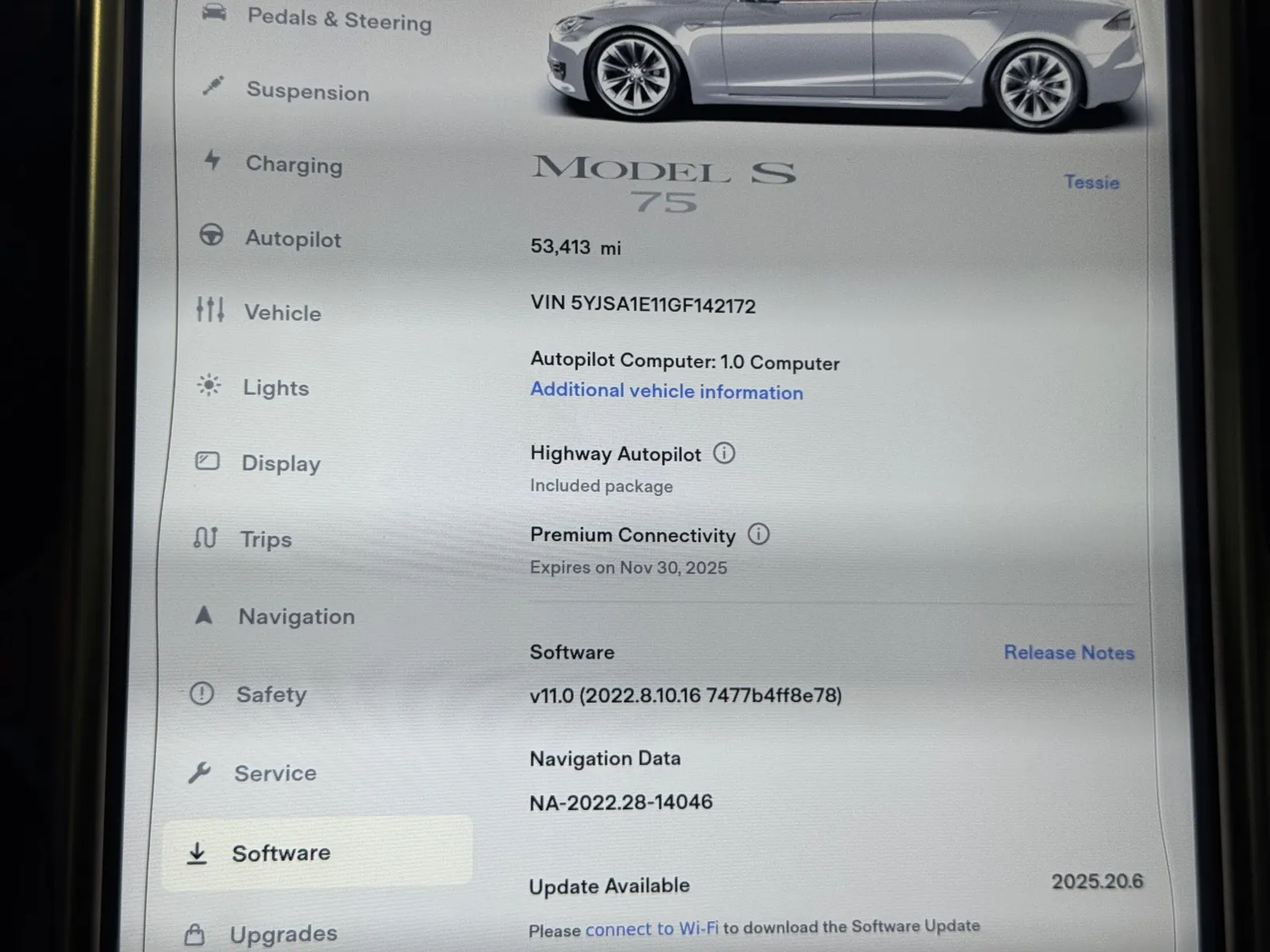Photos of 2016 Tesla Model S 75 for sale in Norco, CA at Premium Autos - Norco