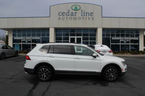 White 2021 Volkswagen Tiguan for sale in Spout Spring, VA