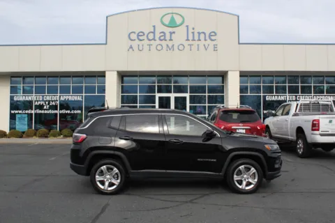 Black 2023 Jeep Compass Latitude for sale in Spout Spring, VA